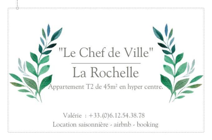 Superbe Duplex De 70M2 Avec 2 Chambres En Hyper Centre Au Calme Sur Cour Classe 3 Etoiles Avec Parking En Option La Rochelle  Eksteriør bilde